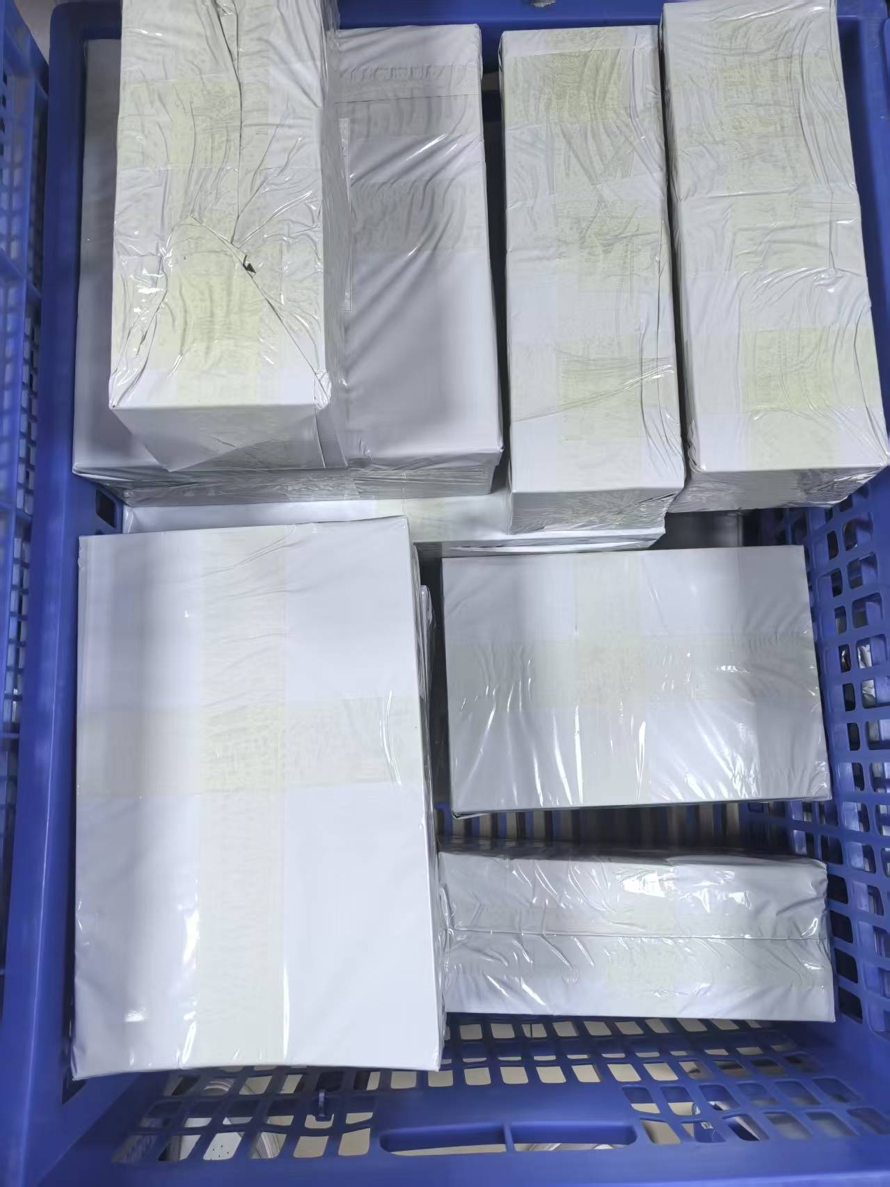 Packed cartons ready for international dispatch from China